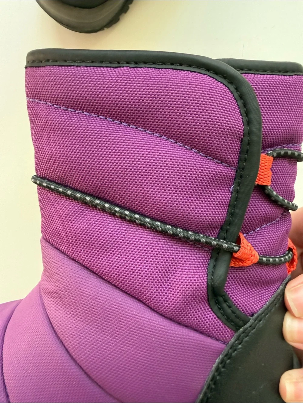 Keen Snow Boots Girls Purple Puffrider Waterproof Winter Boots Sz 8 Little Kid